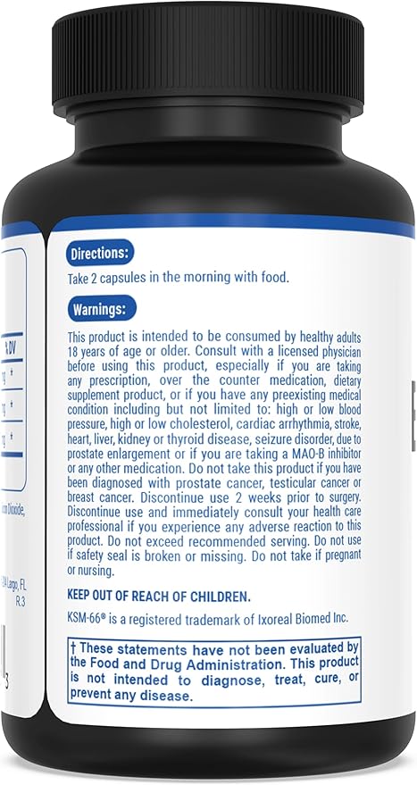 PEScience Erase Pro+, Natural Testosterone Booster, Cortisol Blocker with KSM 66 Aswhagandha, and I3C Estrogen Blocker PCT Supplement, 30 Day Supply