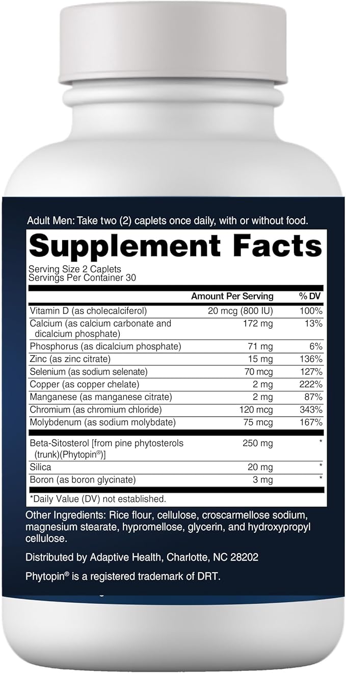 SUPER BETA PROSTATE Support Supplement for Men's Health - Reduce Bathroom Trips, Promote Sleep, Better Bladder Emptying & Healthy Prostate, Beta Sitosterol - 60 Count (Pack of 2)