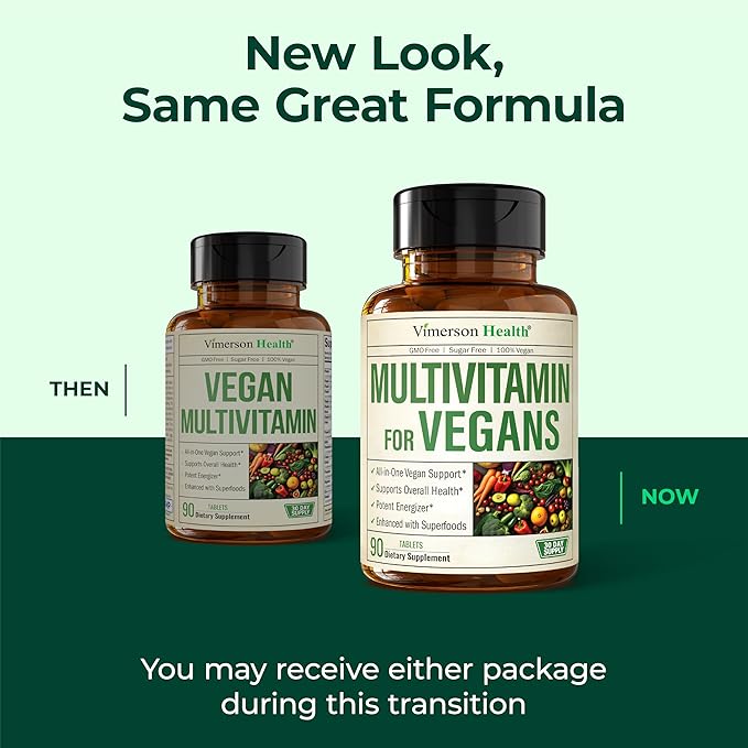 Vegan Multivitamin for Men and Women with Vitamins, Chelated Minerals, Vitamin D, B12, C, A & Zinc for Energy, Focus and Immune Health – Premium Womens and Mens Multivitamins & Multiminerals – 90 Tabs