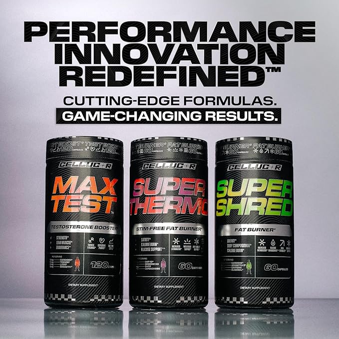 Cellucor Max Test™ Testosterone Booster | 120 Capsules