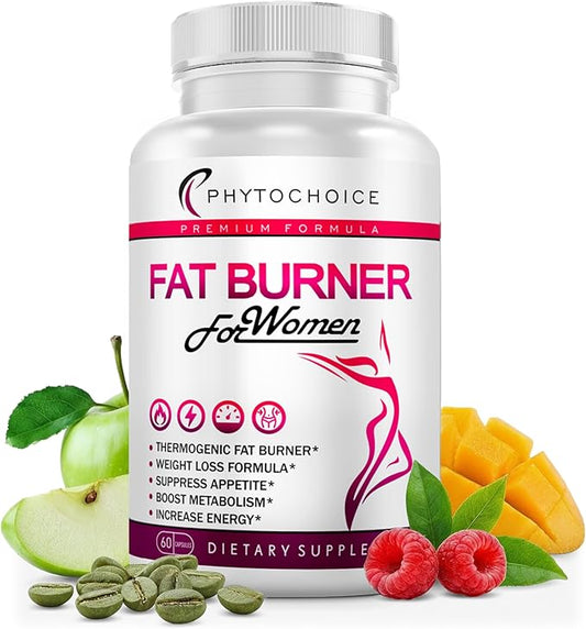 Belly Fat Burner for Women – Powerful Weight Loss Pills That Target Stubborn Belly & Thigh Fat – Thermogenic Metabolism Booster, Appetite Suppressant & Bloating Relief – Advanced Slimming Formula