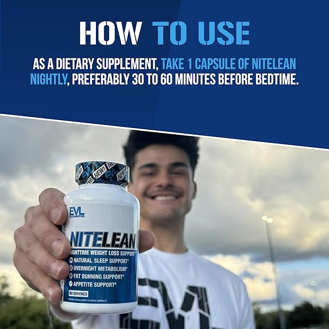 Night Time Fat Burner for Weight Loss Support - Belly Fat Burner for Men & Women with Green Tea and White Kidney Bean Extract - Nighttime Metabolism Booster & Sleep Optimizer to Help Stubborn Fat Loss